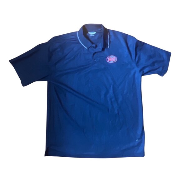 Jersey Mikes Subs Work Uniform Polo Shirt Mens XL Navy Blue Polyester - Picture 1 of 5